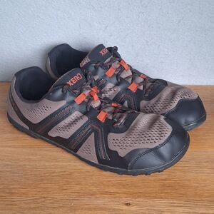 Xero Shoes Mesa Trail Men’s Barefoot Running Shoes Size 15 Brown Lace-Up Sneaker
